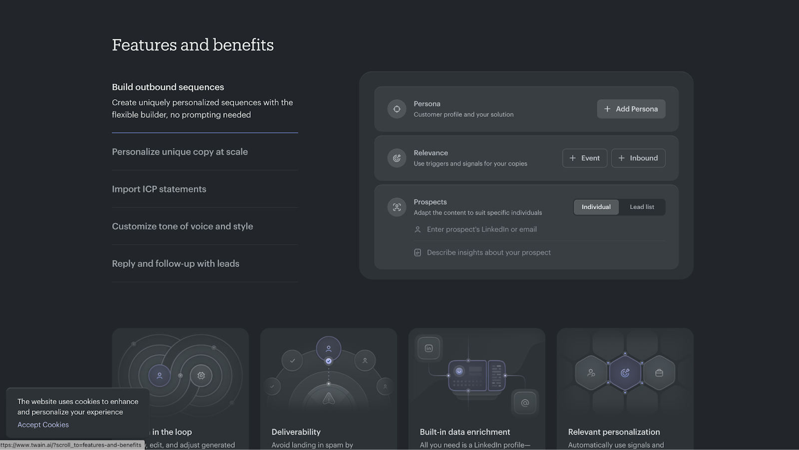 twain.ai features