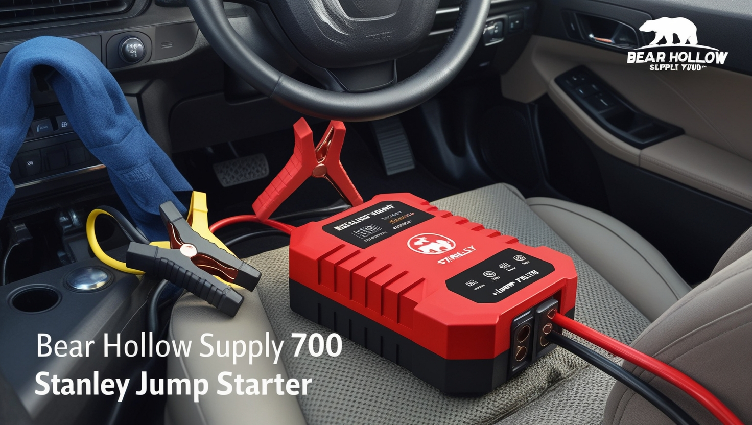 Bear Hollow Supply Stanley 700 Amp Jump Starter