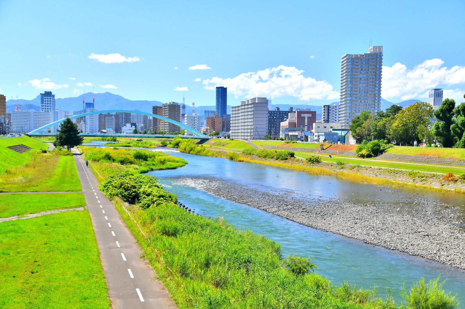 札幌の自然を辿る！豊平川サイクリングロード