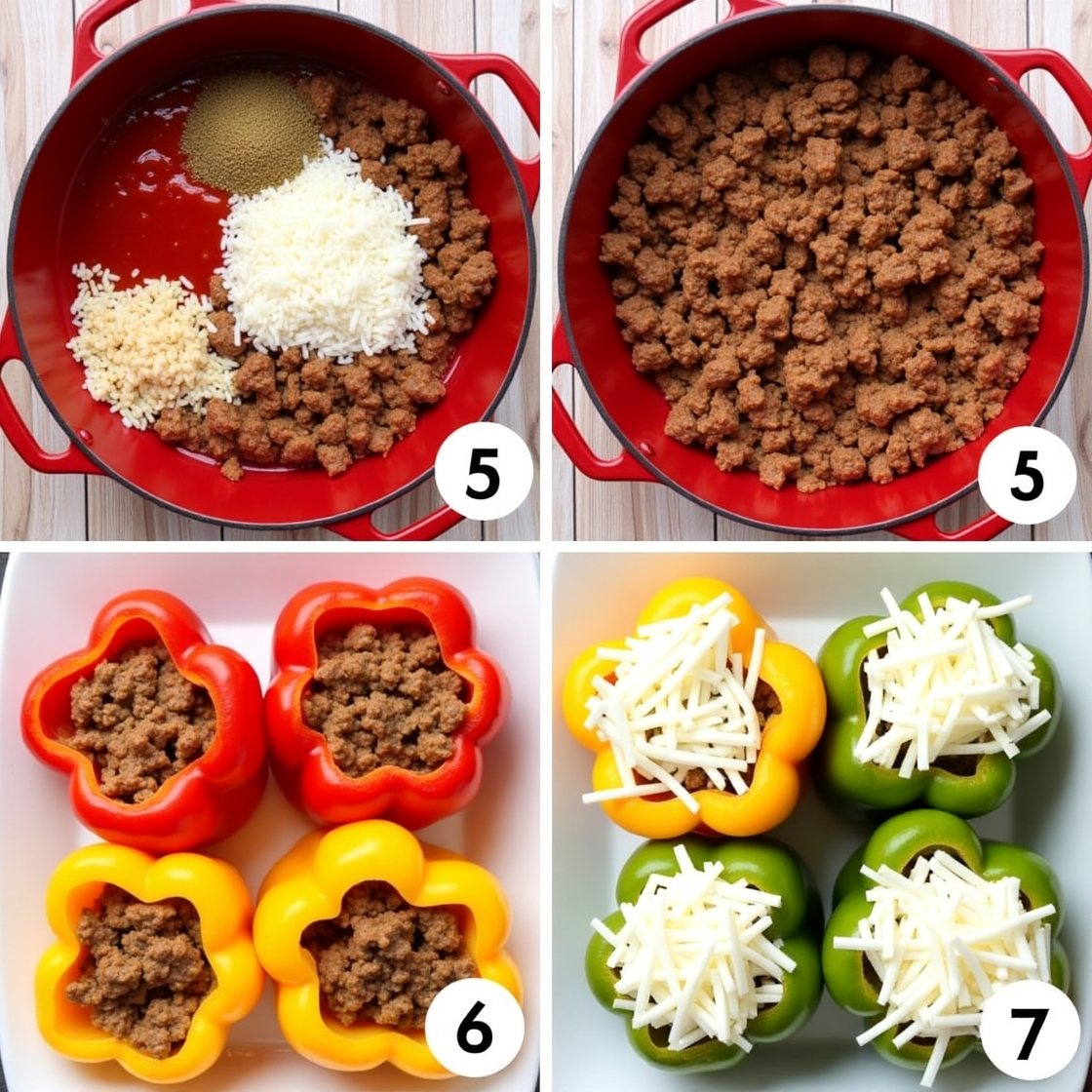 Easy Stuffed Bell Peppers