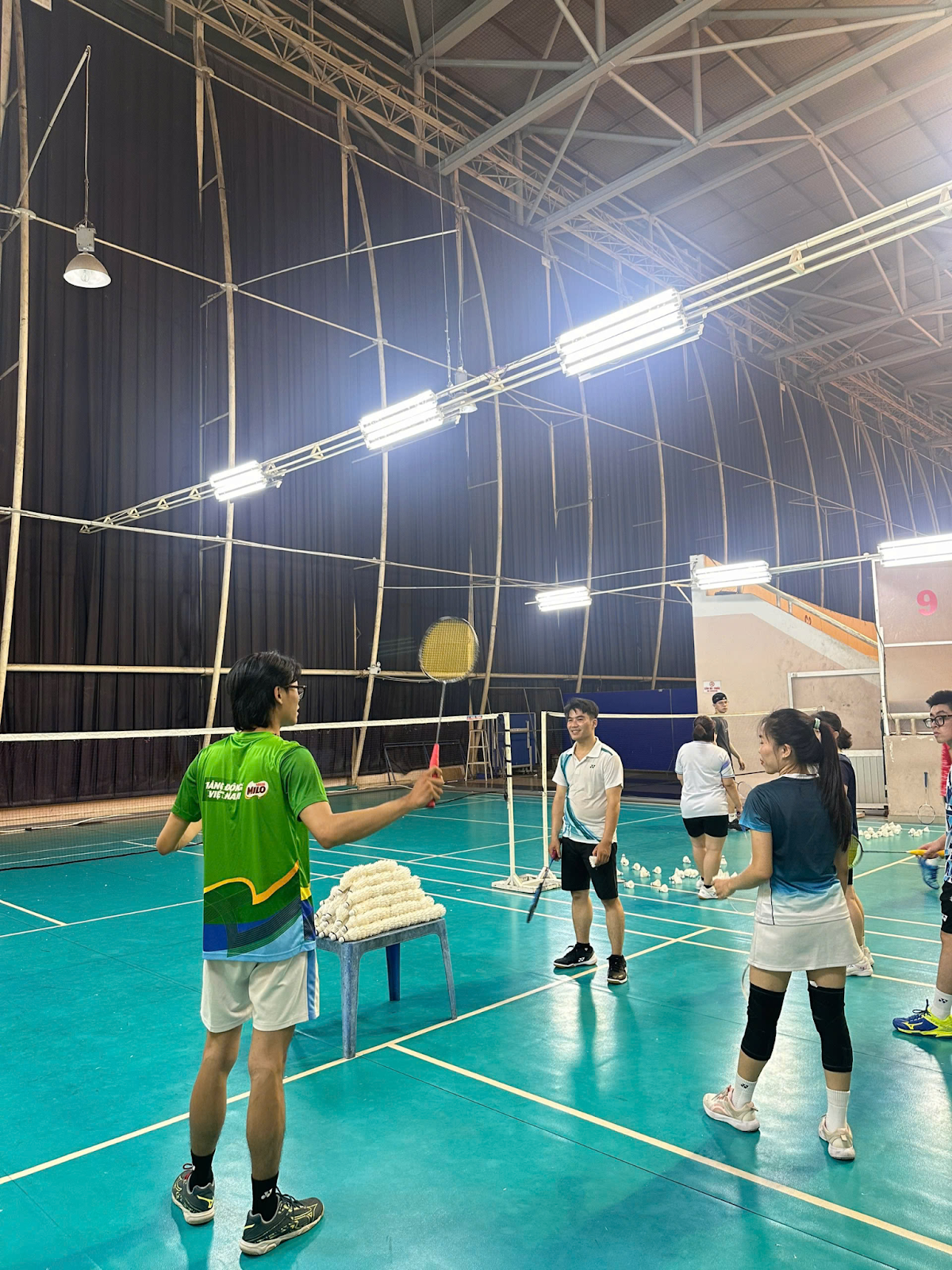 lớp học cầu lông người lớn quận 10, 11