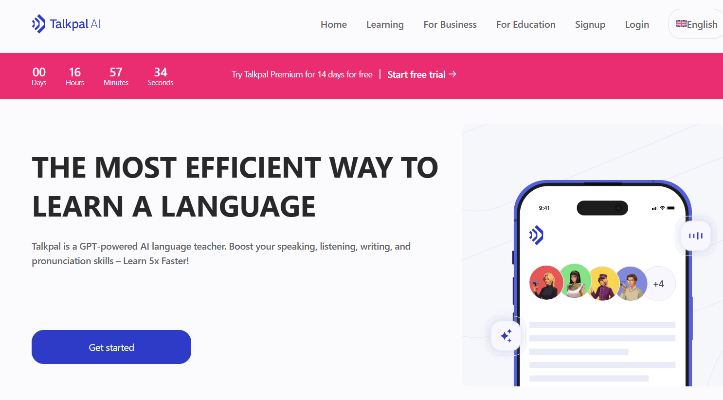 Talkpal: AI Powered Language Tutor: vist here for more details