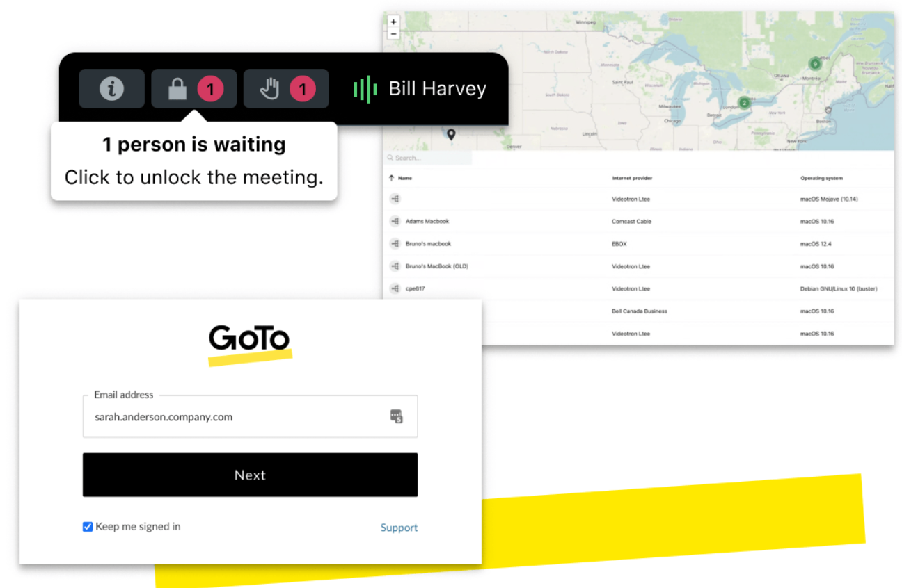 GoTo Meeting (En iyi profesyonel düzeyde çevrimiçi toplantı ve uzaktan işbirliği aracı)