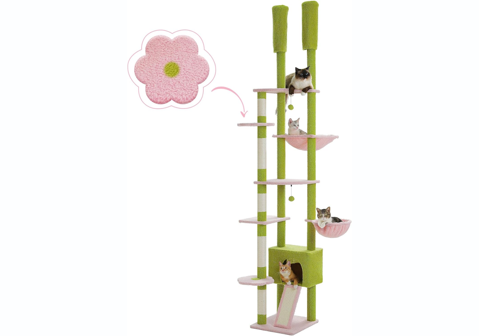 Pequlti Tall Cat Tree 