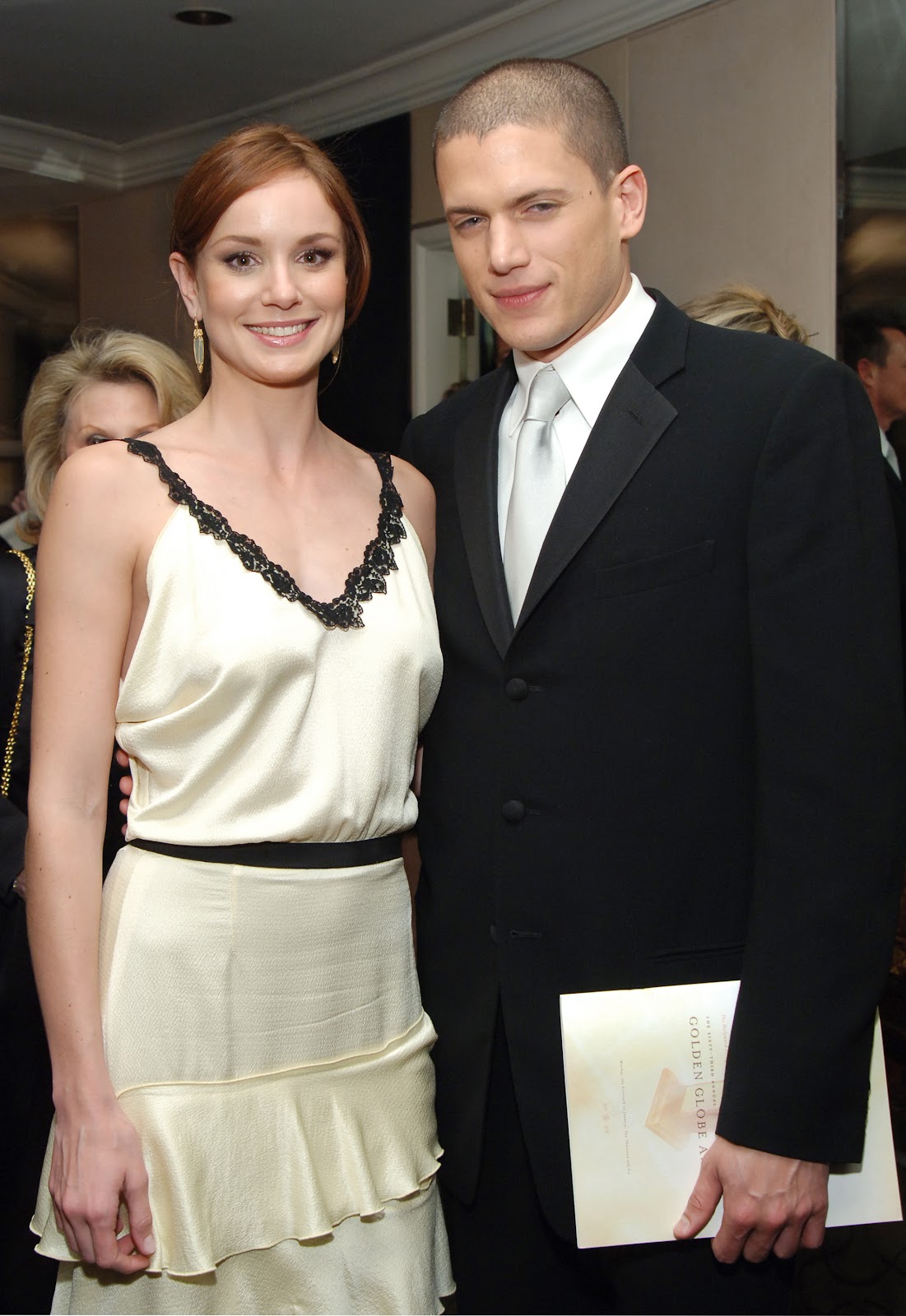 Sarah Wayne Callies and Wentworth Miller attend the Fox 2006 Golden Globes after party on January 16, 2006 | Source: Getty Images