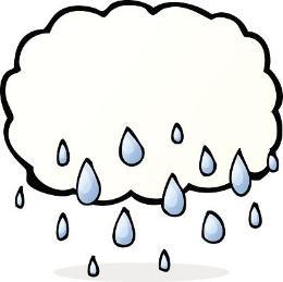 Rain Cloud Cartoon Stock Clipart | Royalty-Free | FreeImages