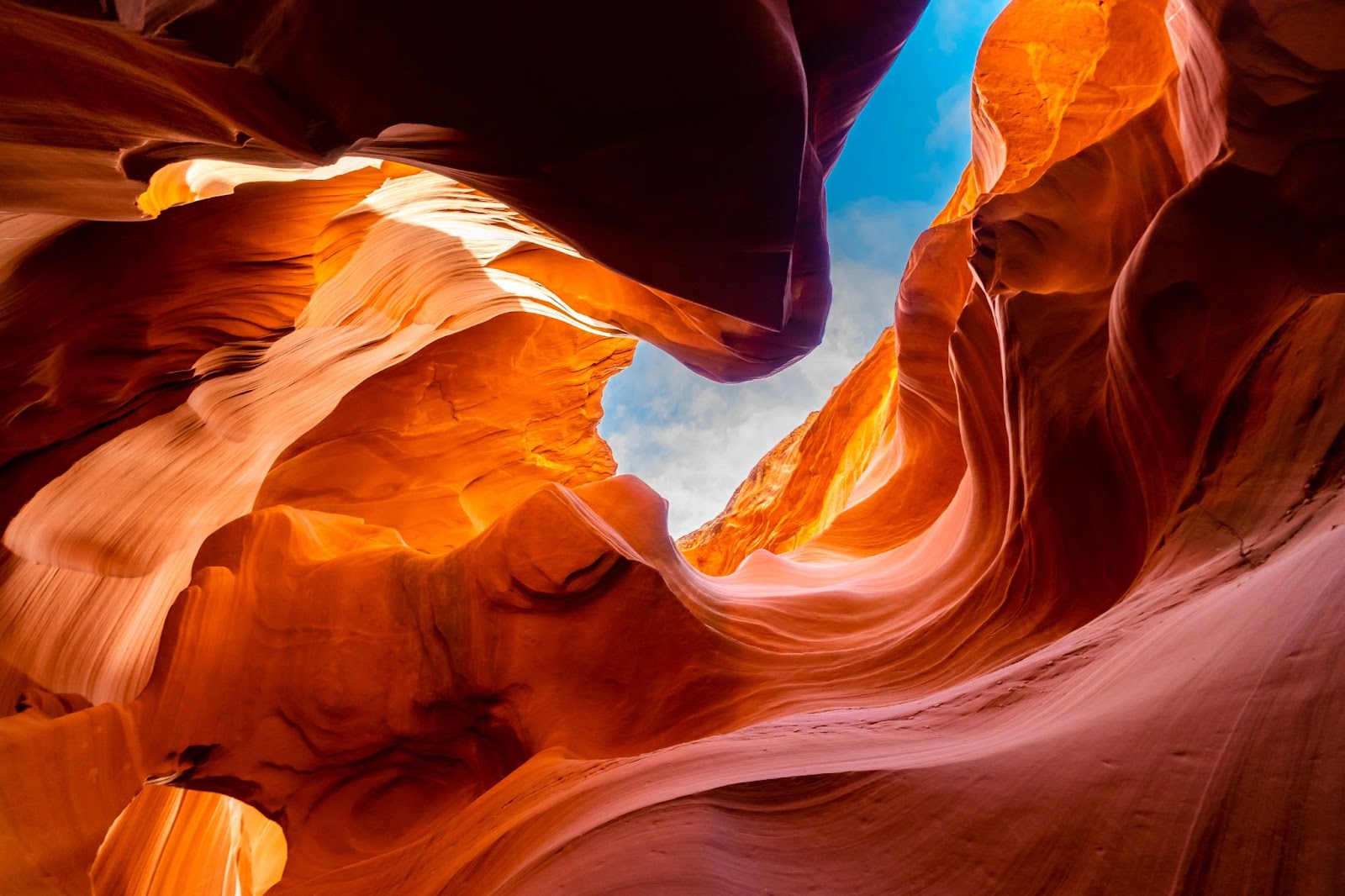 Lower Antelope Canyon in the Navajo Reservation, Arizona USA