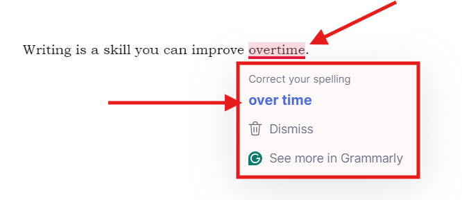 Grammar mistake