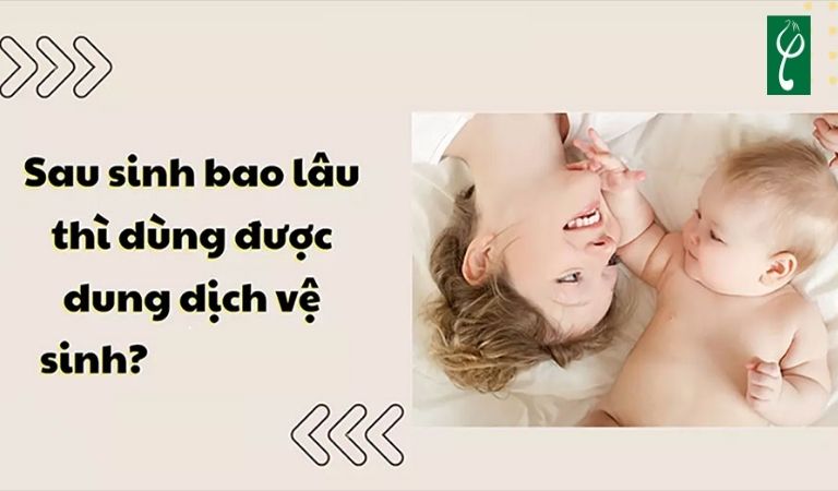 Khoảng 4-6 tuần sau khi, vết thương lành hẳn có thể dùng dung dịch vệ sinh