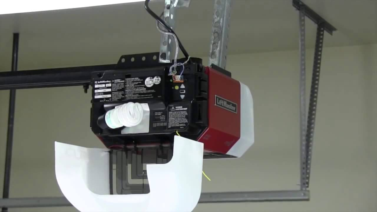 how to wire a garage door opener