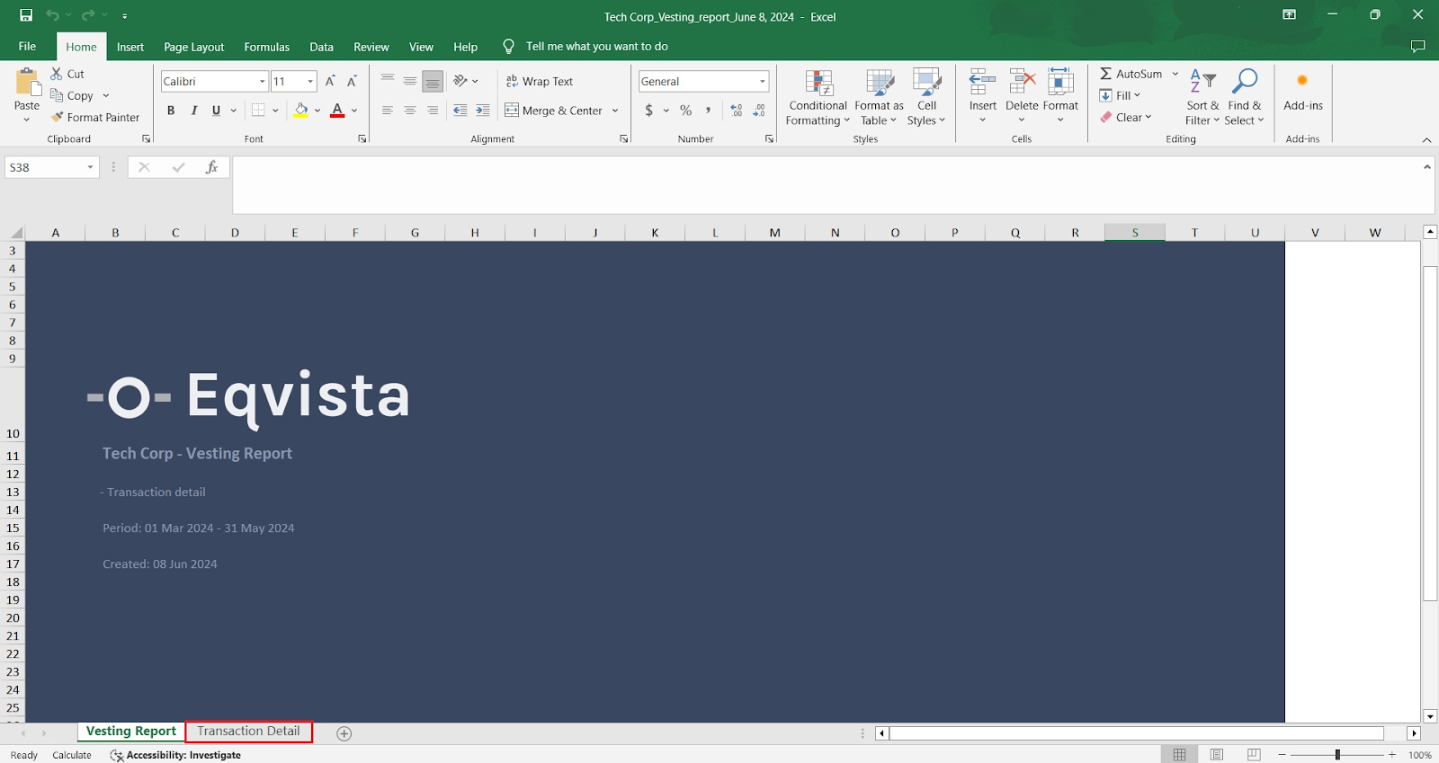 Excel sheet 