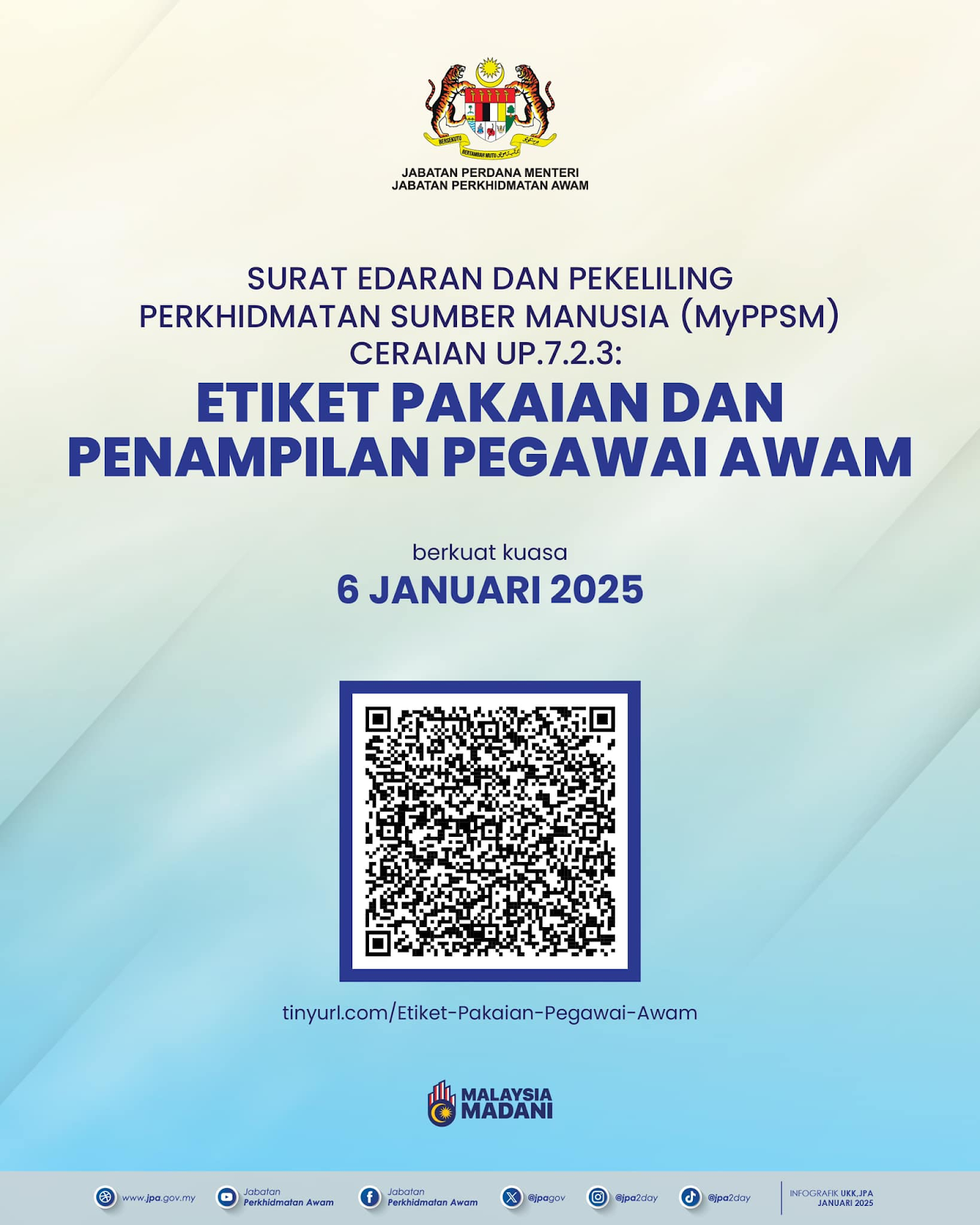 Pakaian Penjawat Awam - Etika Pakaian Penjawat Awam 2025