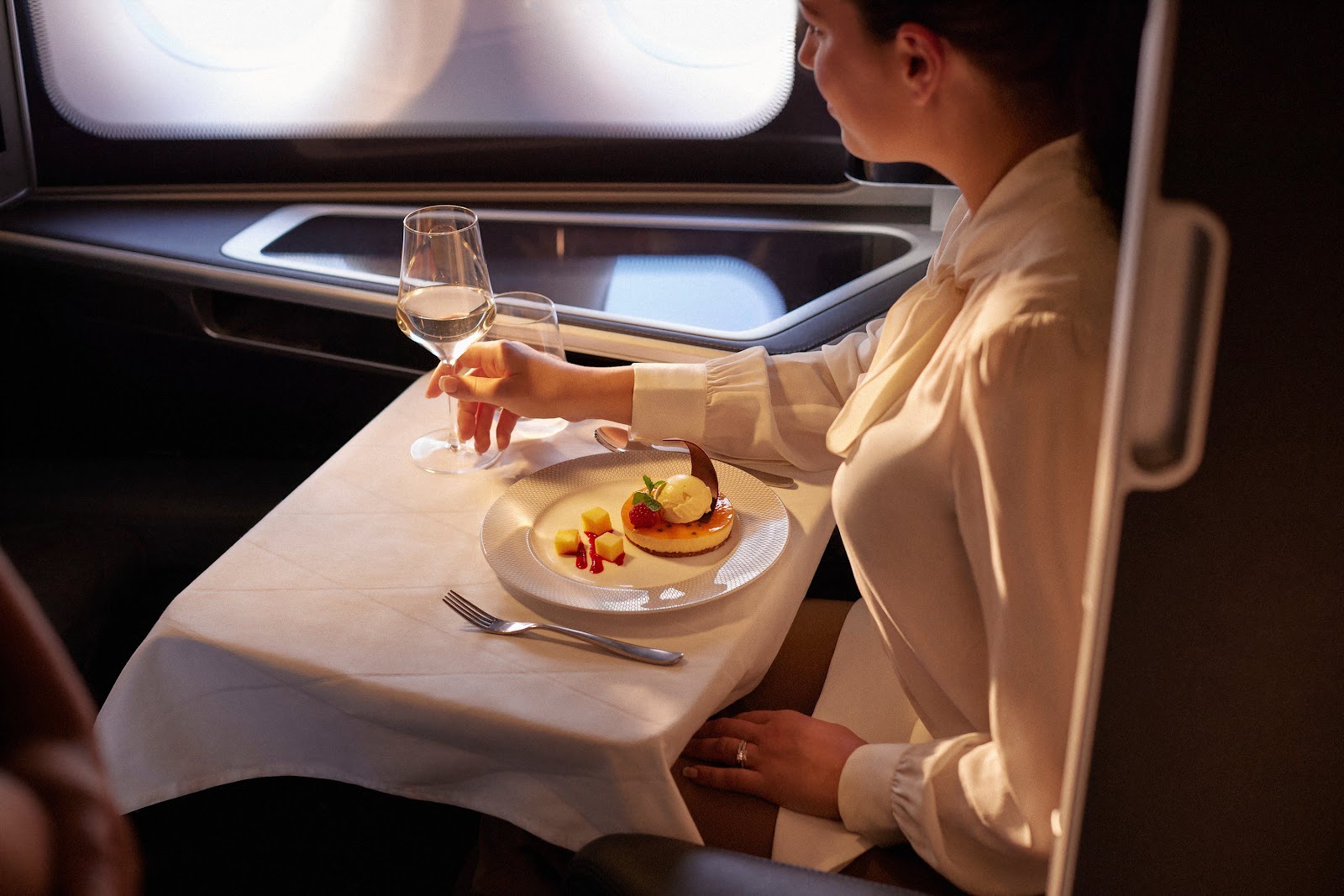 British Airways first class