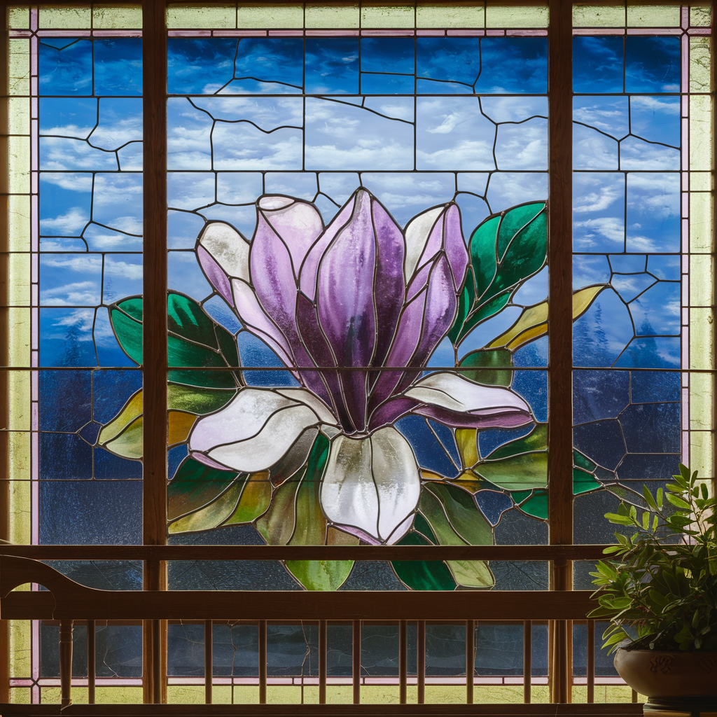  Mma iris stained glass hanging Tiffany magnolia: A Stunning Piece of Art2024