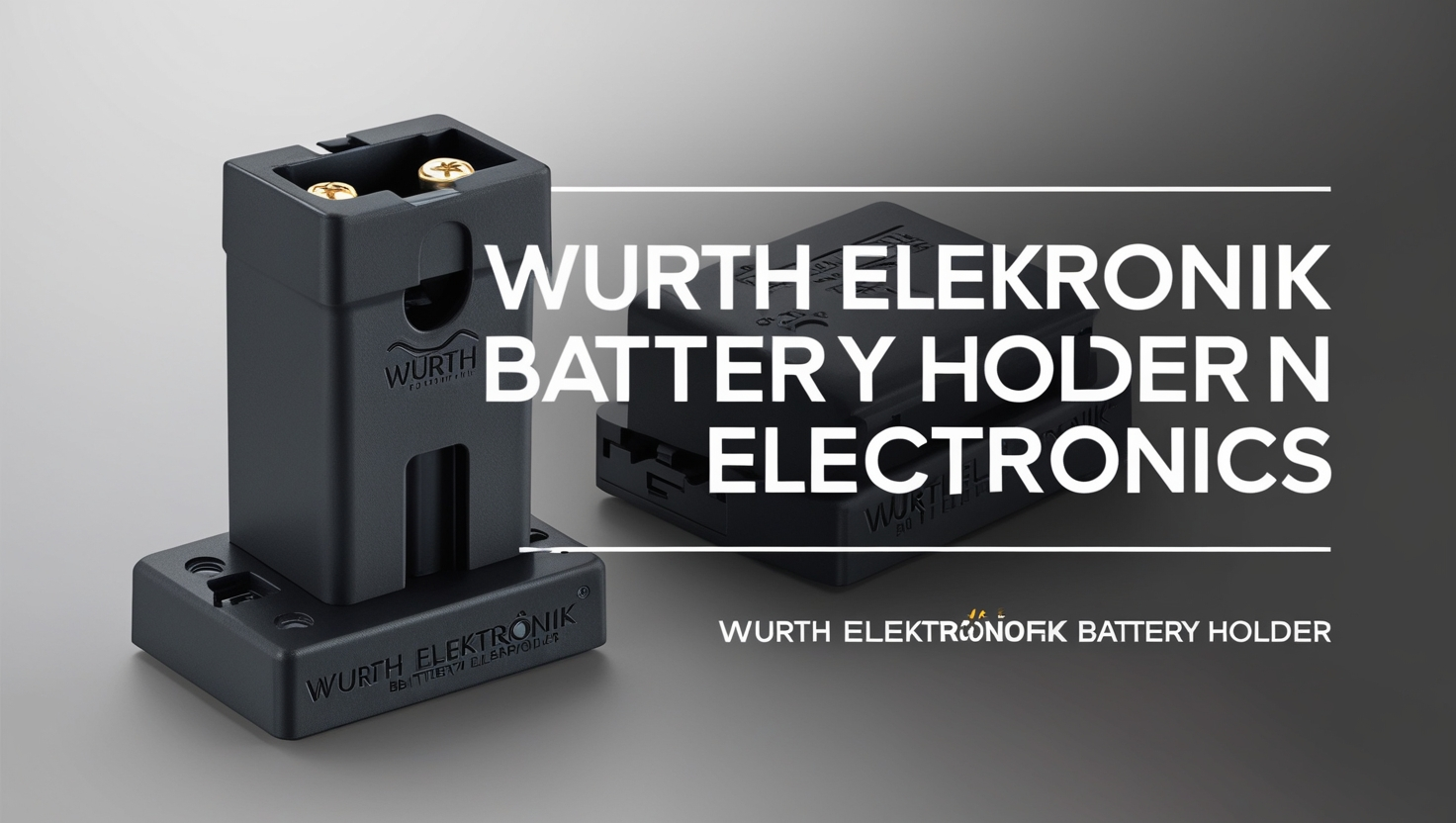 Wurth Elektronik Battery Holder