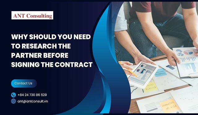 Why should you need to research the partner before signing the contract?