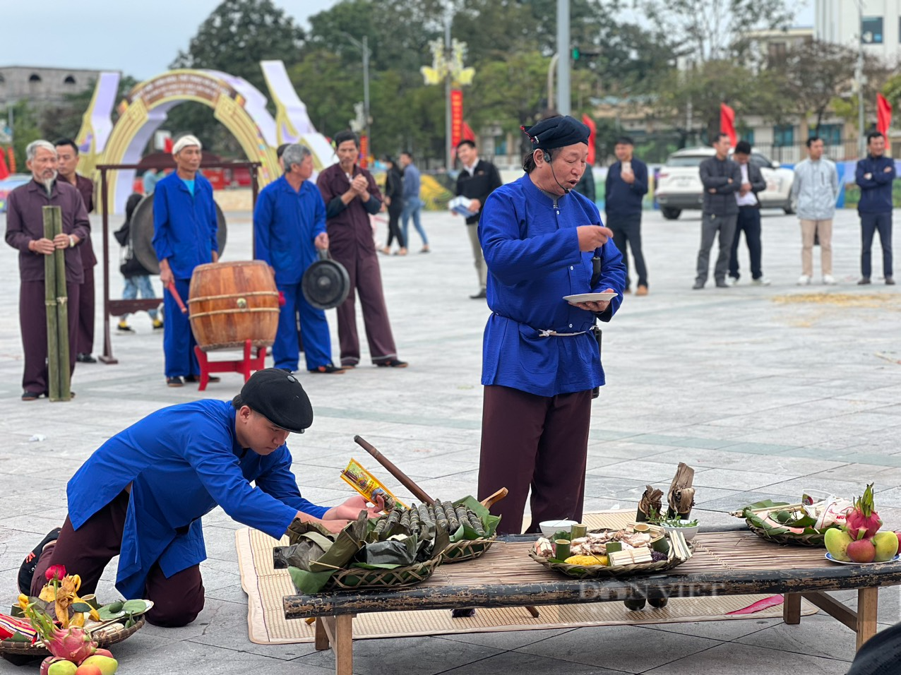 Phú Thọ: Ngày hội không thể thiếu mỗi dịp Tết đến xuân về của người Mường - Ảnh 2.