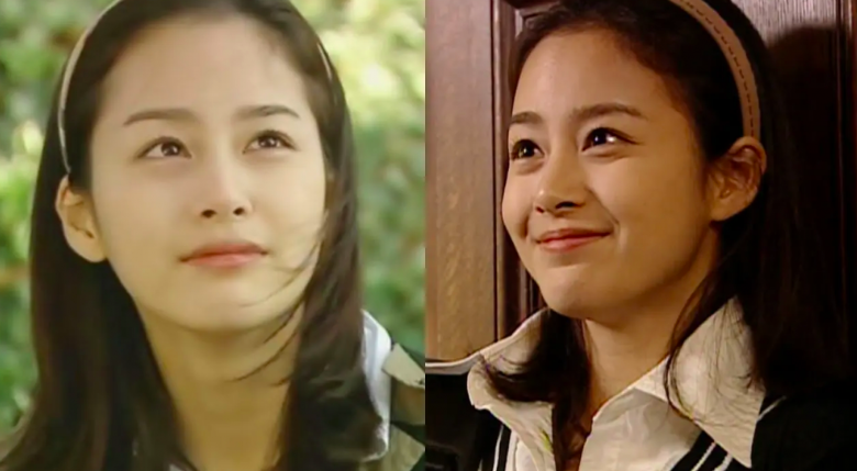 This contains an image of Actress Kim Tae Hee