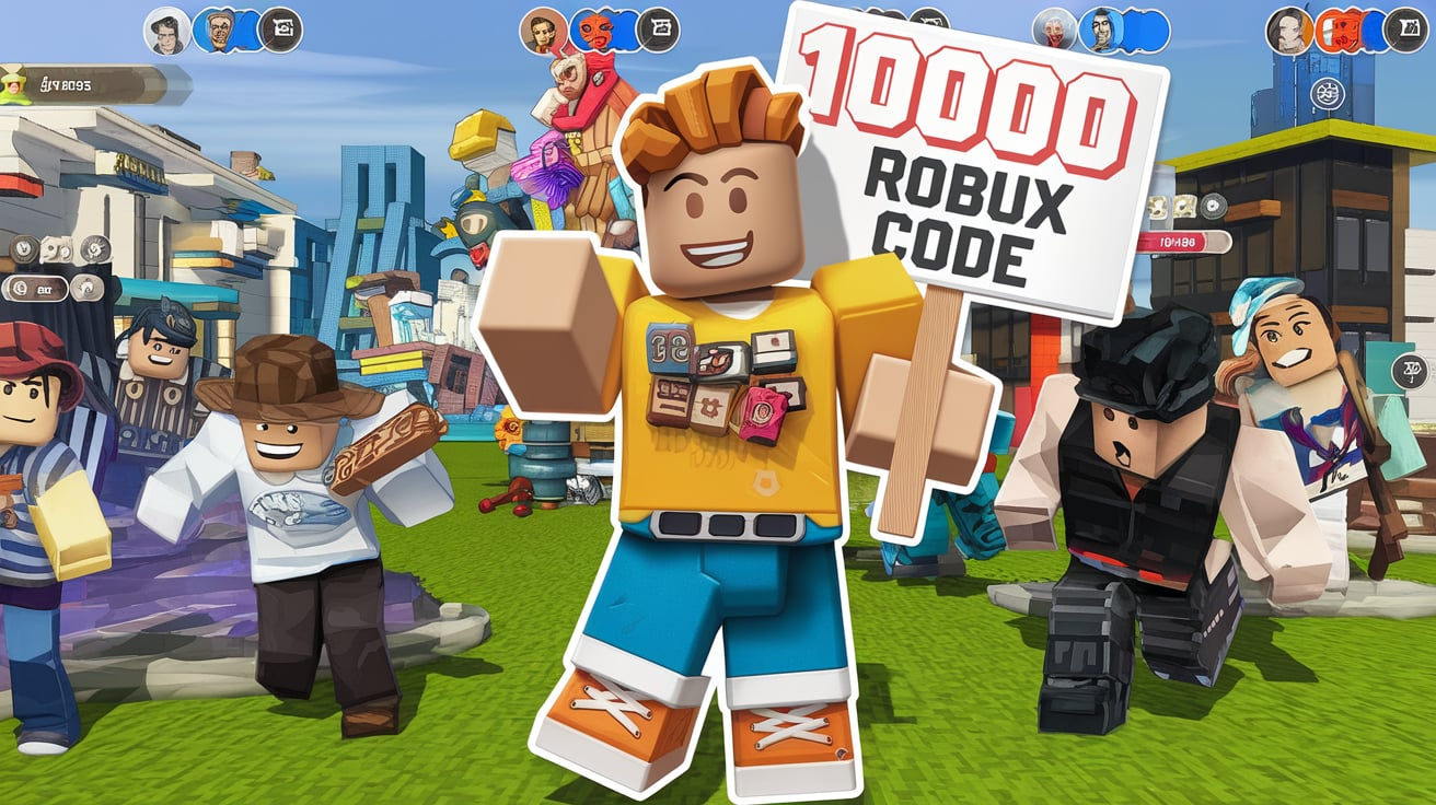 10000 Robux Code