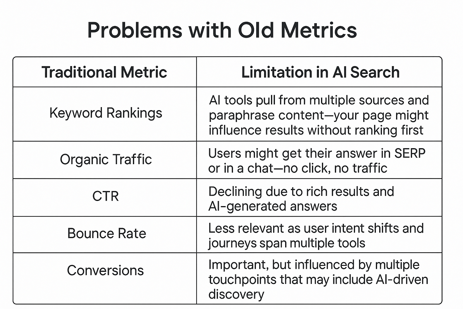 How to measure SEO success in times of AI search