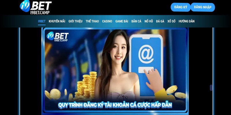 Biểu mẫu thông tin cần điền tại I9 bet rất cụ thể