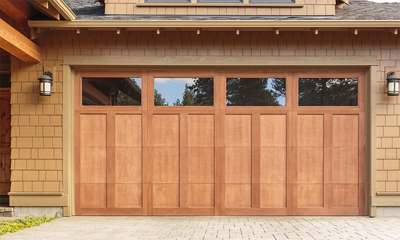 garage doors with windows styles