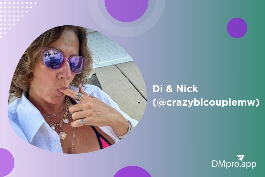 #3 Di & Nick (@crazybicouplemw)