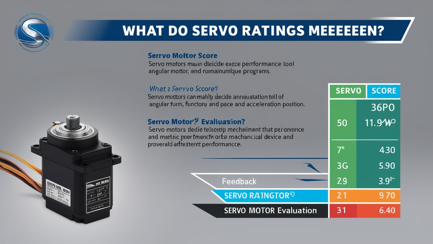 What Do Servo Ratings Meeeeen