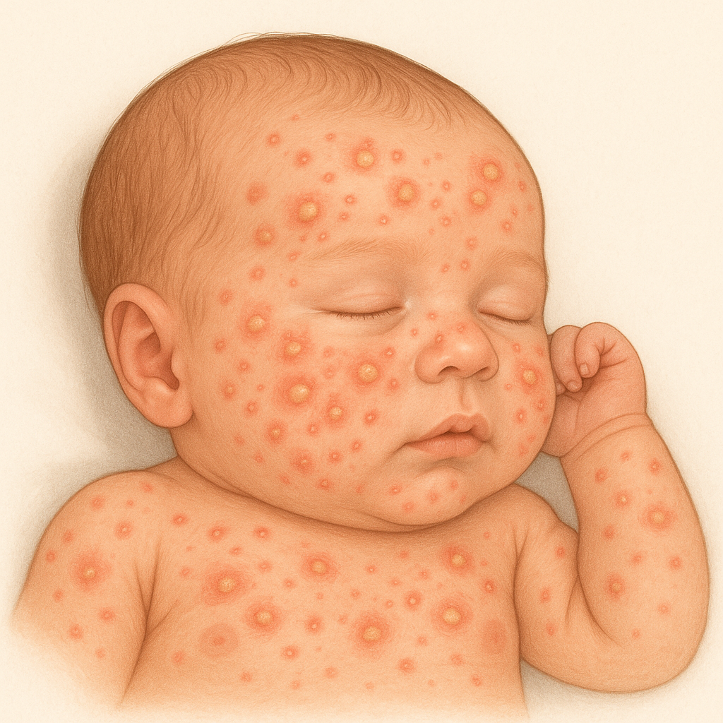 baby rash types with pictures