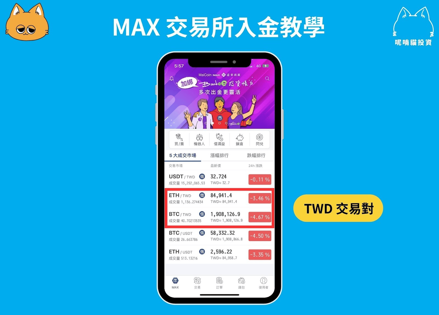 2025 最新｜MAX 入金教學：用台幣買比特幣、USDT