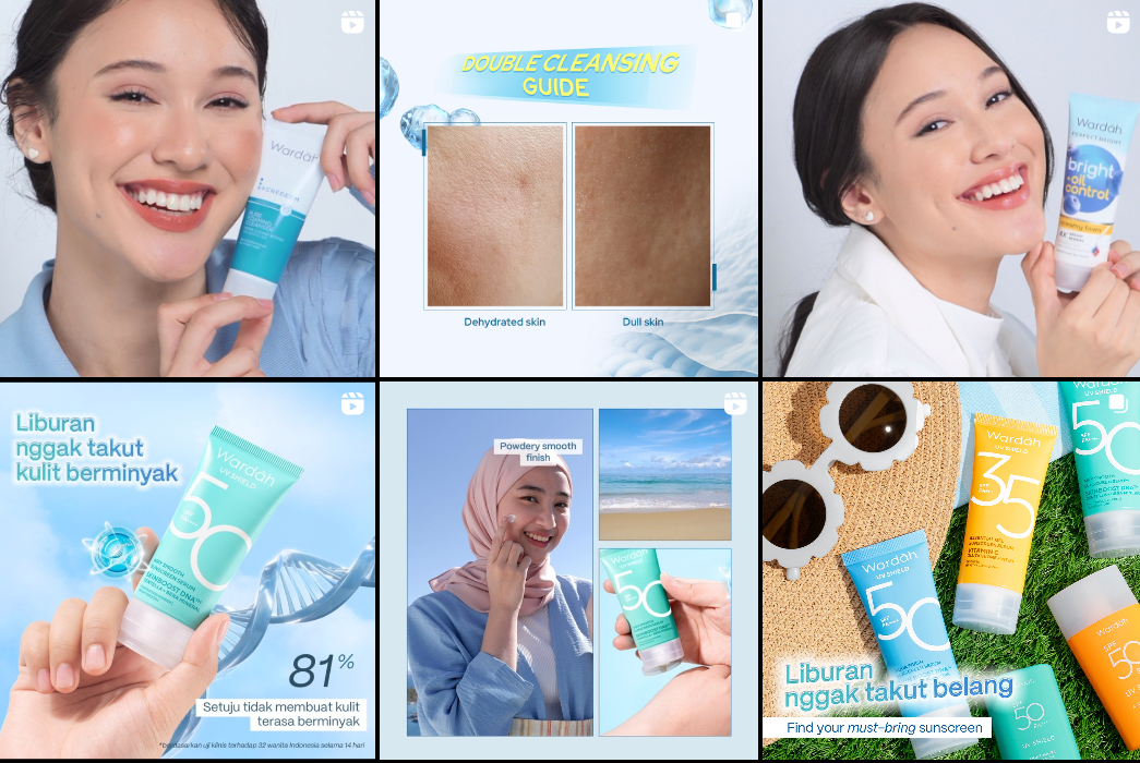 Bedah Copywriting Instagram Brand Wardah 