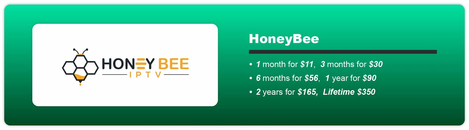 HneyBee pricing