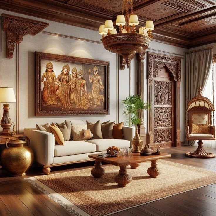 Indian Heritage-inspired Interior Design