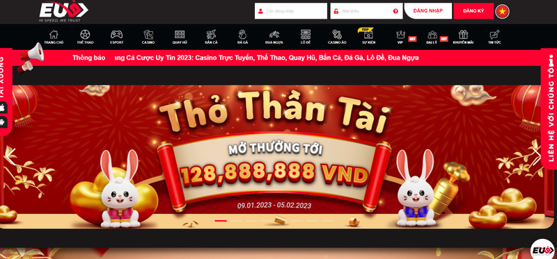 Game nổ hũ thỏ thần tài EU9