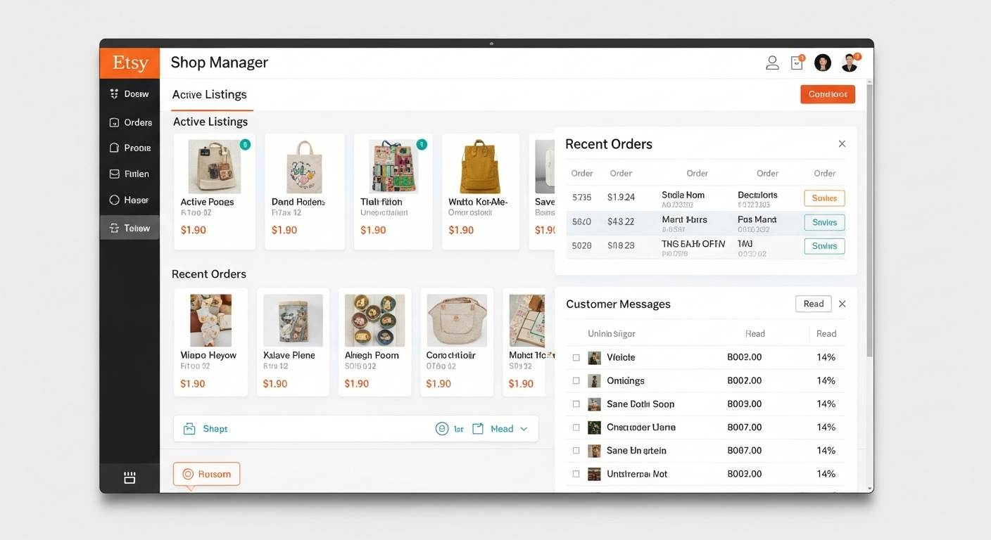 etsy shop manager