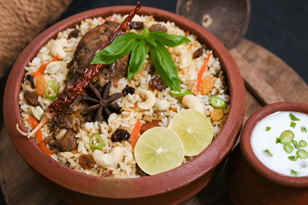 Lucknowi awadhi biryani