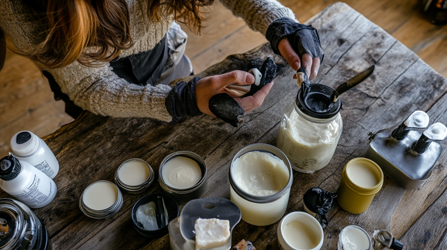 Gathering necessary tools for crafting tallow soap at home