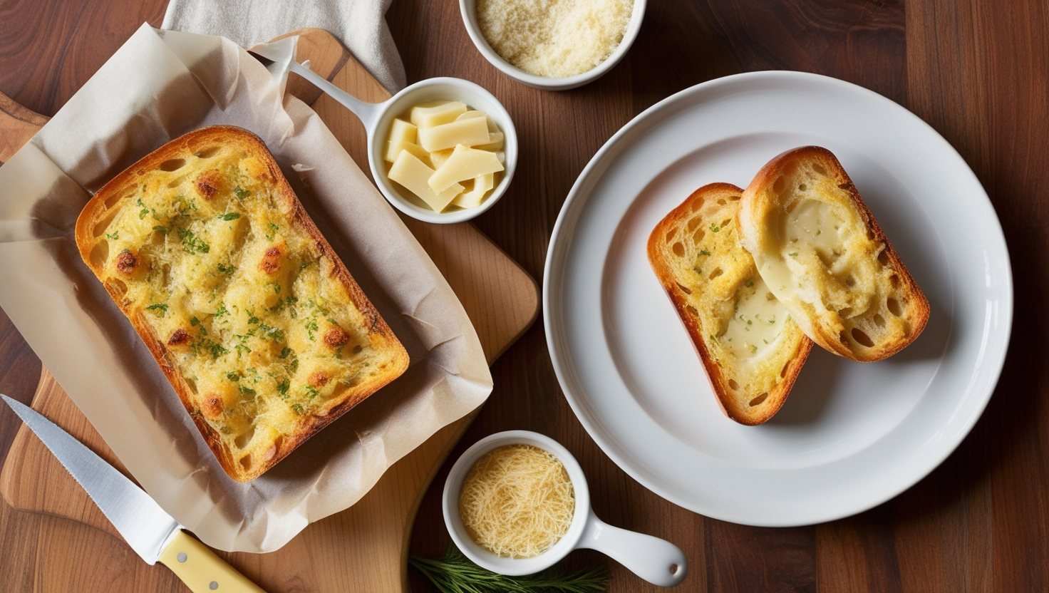 Cunetto's Garlic Cheese Bread Recipe