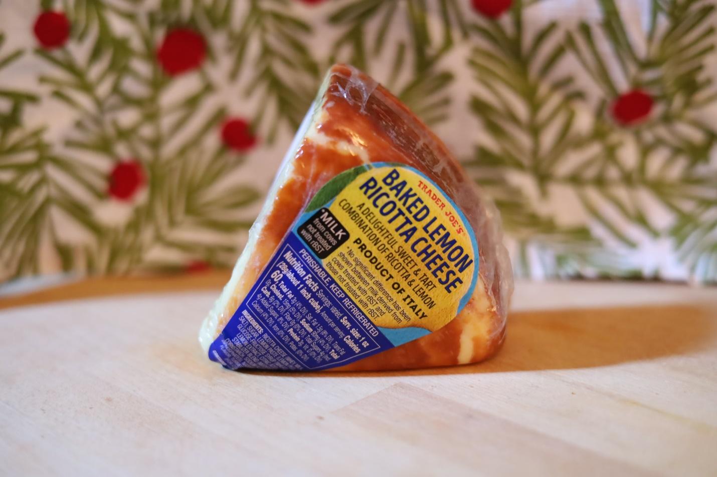 Trader Joe's Baked Lemon Ricotta Cheese