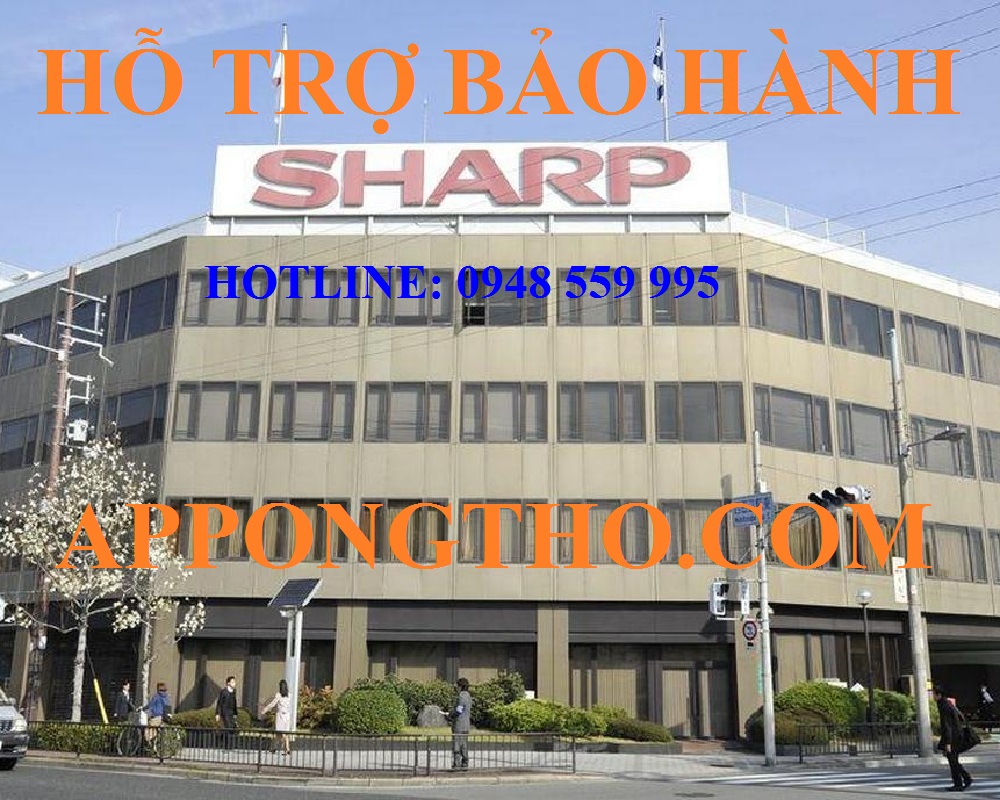 Cách tìm kiếm trung tâm bảo hành Sharp ủy quyền