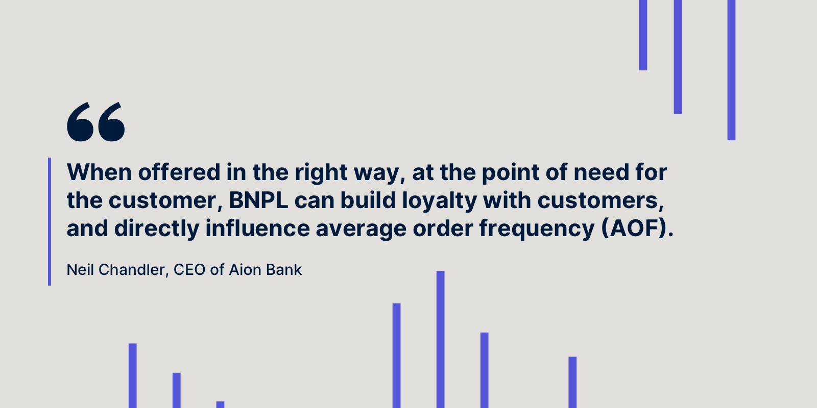 BNPL can build loyalty 