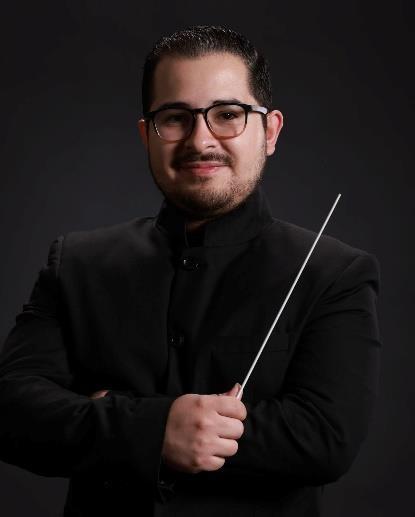 A person in a black suit holding a baton  AI-generated content may be incorrect.
