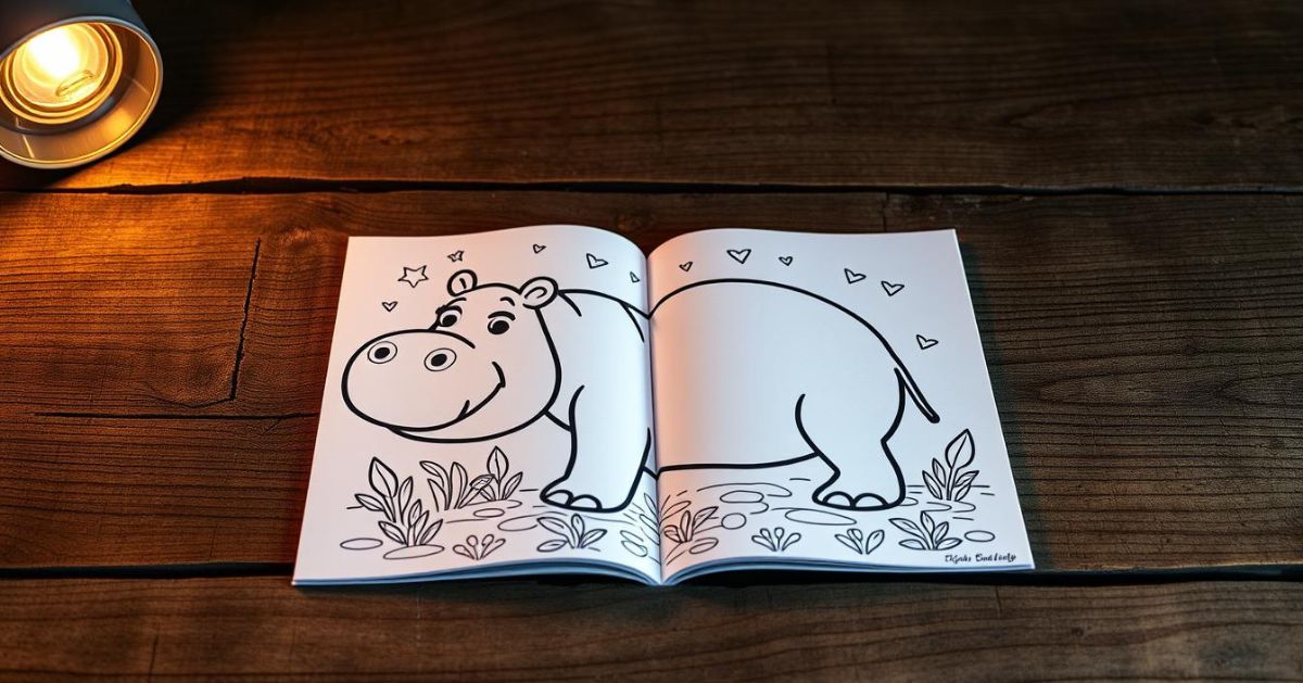 Hippo Coloring Pages
