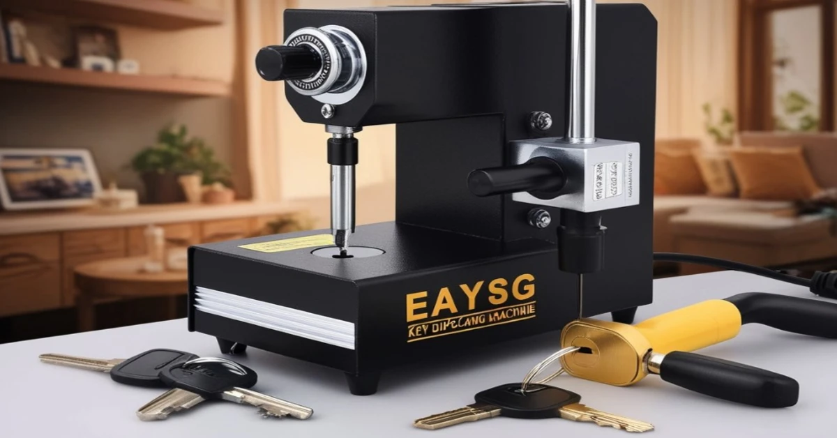 eaysg 110v key cut engrave machine key duplicating machine