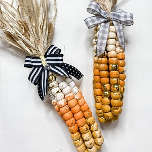 DIY Fall Bead Candy Corn