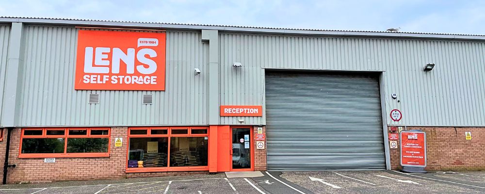 Len’s Self Storage facility in Scotland