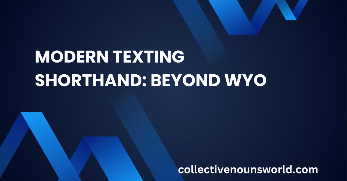 Acronyms in texting