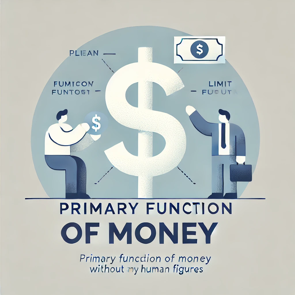 Primary Function of Money
