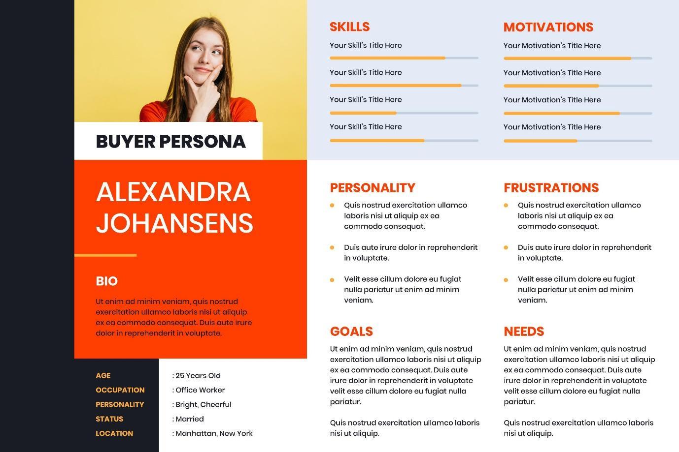 buyer persona profile