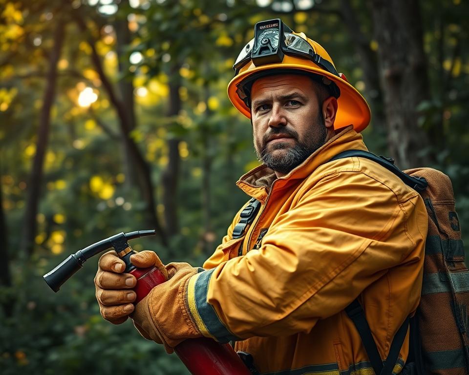 bombero forestal